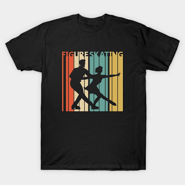 Figure skating Gifts - Vintage 1980s Figure skating T-Shirt by GWENT